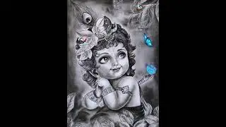 subha janmashtami 💙🤗. #krishna #gopal #drawing #youtube #shorts