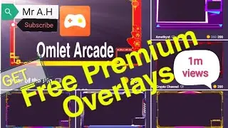 Free Omlet Arcade Premium Overlays.