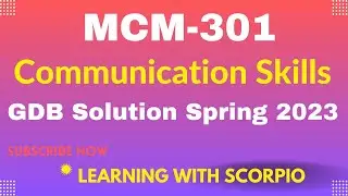 MCM301 GDB solution Spring 2023|mcm301 GDB spring 2023|mcm301 GDB Solution|mcm301 GDB  solution 2023