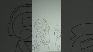 TWO WEEKS BEFORE RETIREMENT #lethalcompanyshorts  #art #drawing #freebirds  #funnymemes #funny #ai
