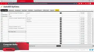 How to use autofill in a easy way while filling epassport form or any online form.