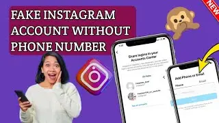 How to Create Fake Instagram Account For Free | Unlimited Fake Instagram Account 🤫🚀🙊