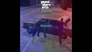 Evolution of Busted in Cars in GTA Games