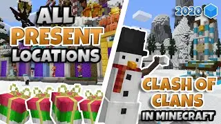 All CubeCraft Present Locations & COLONY CONTROL Gameplay | Bedrock Christmas 2020