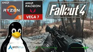 Fallout 4 on LINUX - Ryzen 5 5600G & VEGA 7 iGPU