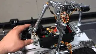 NOMAD Rover ARM attachment and Wheel Mounts