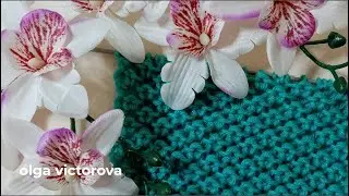 РУКОТВОРНОЕ ЧУДО! ОЧЕНЬ КРАСИВЫЙ РЕЛЬЕФНЫЙ УЗОР СПИЦАМИ1134 Узоры спицами KNITTING PATTERNS