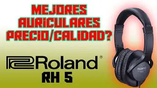 Mejores auriculares precio calidad para musicos? Cascos Roland Rh 5