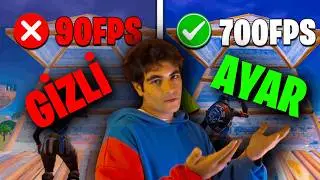 FORTNİTE FPS BOOST VE NO DELAY İÇİN EN GİZLİ AYARLAR NASIL YAPILIR ?! (Türkçe Fortnite)