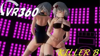 【MMD VR チャイナ 水着 メイド】KILLER B【SPS式シリアス】【Ray-MMD 3D 360】