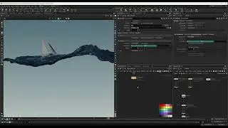 Houdini Water FX | Stormy Seas | 5 | Ocean Spray Simulation