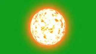 HD Green Screen ✩ Sun