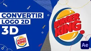 🤩 COMO CONVERTIR un LOGO 2D a 3D en After Effects ✅