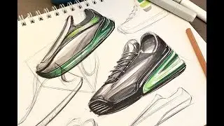 STEP BY STEP SNEAKER SKETCH