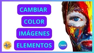 Cómo CAMBIAR el COLOR de la IMAGEN en CANVA