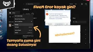 Mengatasi FiveM WhiteScreen dan DLL Initialization Routine Failed GTA 5