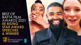 EE Rising Star Award Speeches with Winner Bukky Bakray & More | EE BAFTA Film Awards 2021