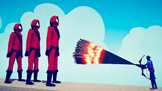 3 SQUID GAME UNITS vs EVERY GOD - Totally Accurate Battle Simulator TABS
