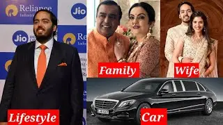 Anant Ambani Biography, Lifestyle(2024)|Age, Height,Weight,Family,Wife,Education,income,Net worth
