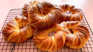 Easy Soft Pastry Brioche | Better than Croissant