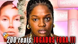TESTEI a BASE POLÊMICA da VIRGINIA / Não FUNCIONA em PELE NEGRA @virginia