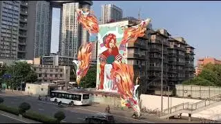 “The Sun” Mural Comes to Life through AR