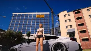 Yukino in Los Santos | Realistic Graphics | Full Redux | GTA V | 4K