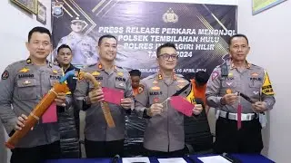 EMPAT BEGAL TERTANGKAP #inhil #polisi #polresinhil
