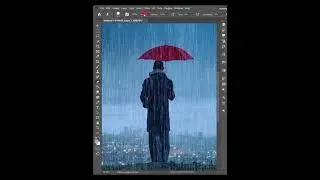 Rain Effect in photoshop 
