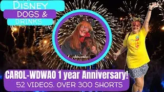 DISNEY, DRINKS & DOGS/ CAROL-WDWAO CHANNEL 1 YEAR ANNIVERSARY / 
