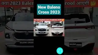 New Maruti Suzuki Baleno Cross 2023 Images Leaked