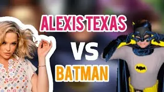 cuando Alexis Texas conoció a Batman
