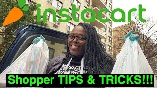 Instacart: Getting started TIPS & TRICKS