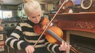 Make a Joyful Noise! Emily Misura on a Lignatone fiddle rescued by Schnefsky