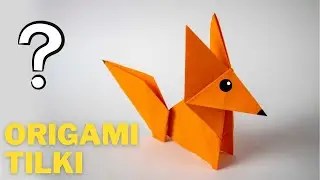 Sevimli TİLKİ | Kolay Origami Yapımı - Kağıttan Hayvan Nasıl Yapılır?