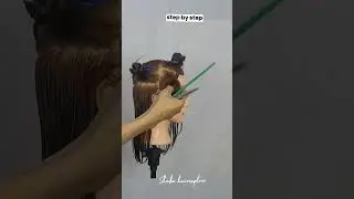 LAYERED HAIRCUT TUTORIAL|part 2