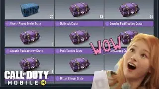 Opening some Free Crates Todays Birthday in #codmobile 🎉