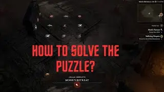 Monk's Retreat cellar puzzle | Diablo 4