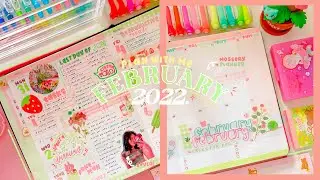 PLAN WITH ME: FEBRUARY 2022 SETUP 🍡