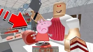 PEPPA PIG ESCAPA DEL CARNICERO MALVADO