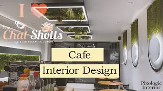 Cafe Interior Design | The Chai Shotts Cafe | Pixologic Interior #interiordesign