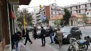 COVID19 MOMENT OF REAL LIFE IN GREECE