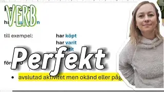 SFI kurs D/SVA grund - Perfekt + övning