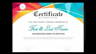 How to make a Certificate in PowerPoint | Free Download | PowerPoint University