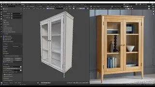 Cabinet 3 Modeling in Blender