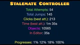Stalemate 100% on controller (fluke from 18%) (new hardest on controller)