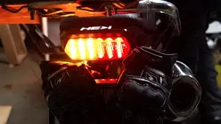 Honda Grom with Integrated Tail Light