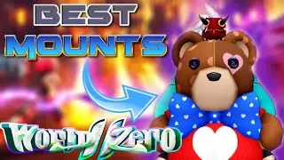 BEST MOUNTS IN WORLD ZERO?!?! | Roblox World Zero