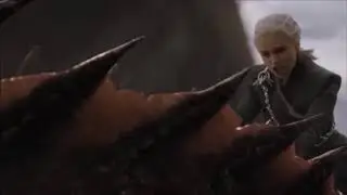 Daenerys Targaryen burns totally (BTS- Fire)