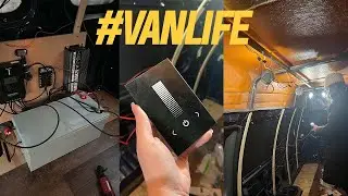 I Installed Solar Panels and Lights In My Off Grid Converted Van